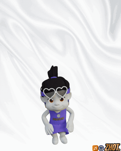 Blueberry Muffin and Cartoon Character