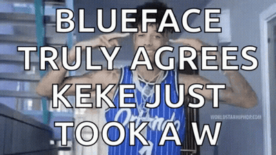 Blueface Truly Agrees Kake Just Took A W GIF