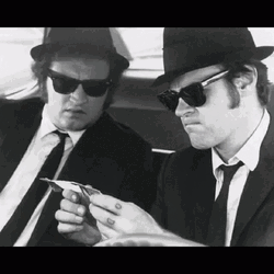 Blues Brothers Car Glitch GIF