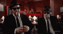 Blues Brothers Mission From God Smoking GIF