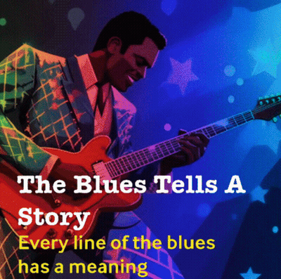 Blues Poster Tells A Story GIF