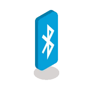 Bluetooth Icon Isometric Sticker