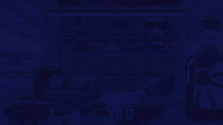 Bluey And Bingo Open Refrigerator And Found Egg Dog GIF