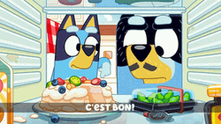 Bluey C'est Bon GIF