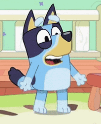 Bluey Heeler Yes GIF