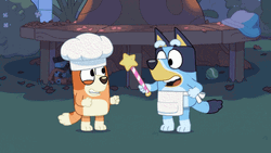 Bluey Magic Bingo Cooking GIF