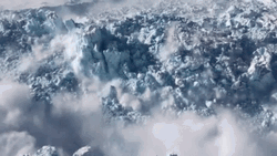 Bluish Avalanche GIF