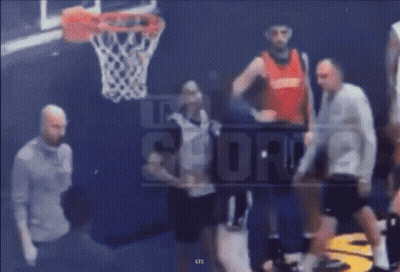 Blurred Basketball Game GTS GIF