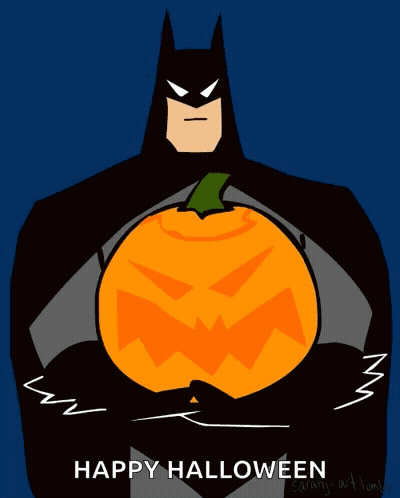 Blurred Batman Poster Saying Long Live The Bat GIF