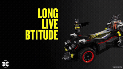 Blurred Batman Poster Says Long Live The Bat GIF