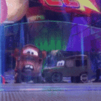 Blurred Cartoon Saying ATM GIF