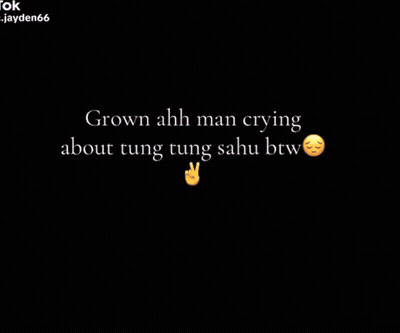 Blurred Cell Phone Grown Ahh Man Crying About Tung Tung Satu Btw GIF