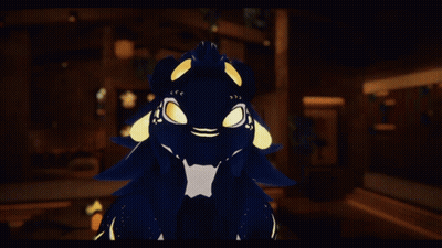 Blurred Christmas Tree With Finger Pointing GIF
