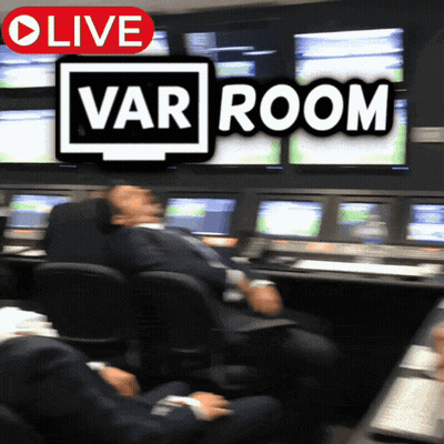 Blurred Control Room With Live Var Room GIF