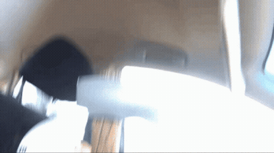 Blurred Face And White Object GIF