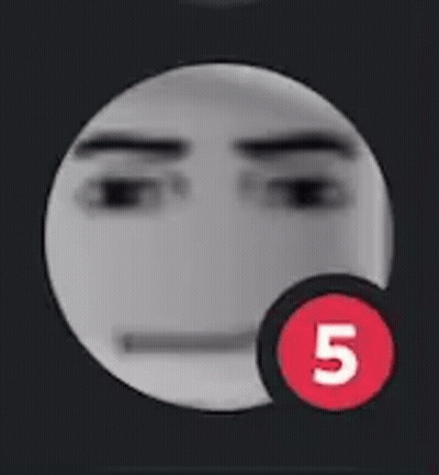 Blurred Face With Red Circle Number 10 GIF
