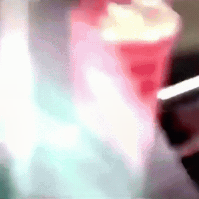 Blurred Face With Red Triangle GIF