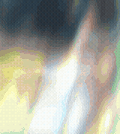 Blurred Face With White Outline GIF