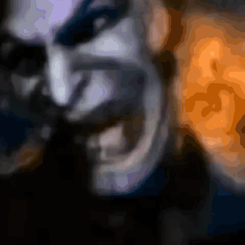 Blurred Image Of Person With Mask GIF