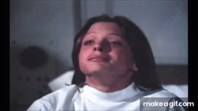 Blurred Image Saying We're In An All Girl Band GIF
