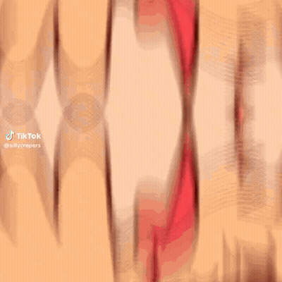 Blurred Legs With Red Curtain GIF