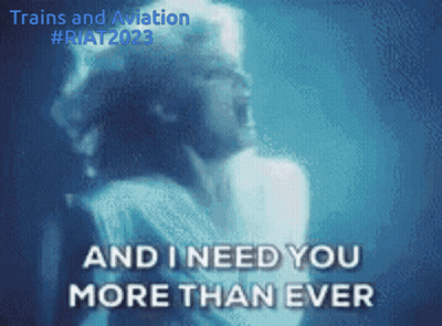 Blurred Man And Woman Saying And I Need You More Than Ever GIF