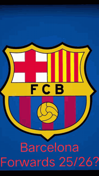 Blurred Man In FC Barcelona Shirt GIF