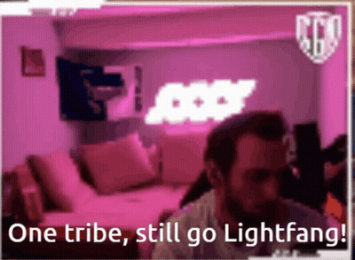 Blurred Man One Tribe Still Go Lightfang GIF
