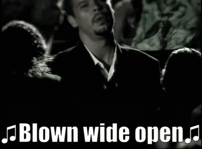Blurred Man Playing Guitar Blown Wide Open GIF