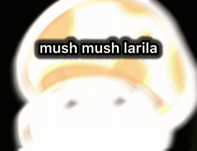 Blurred Mushroom With Mush Mush Larila GIF