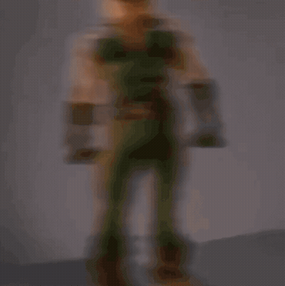 Blurred Person Holding Fireball GIF
