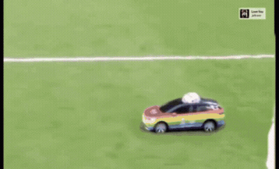 Blurred Person In Car Saying Love You GIF