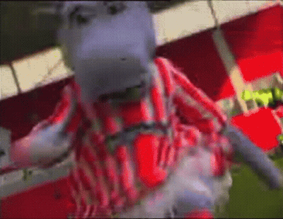 Blurred Person In Red And White Shirt GIF