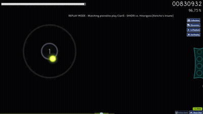 Blurred Person Playing Osu On Laptop GIF