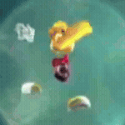 Blurred Person Riding Skateboard On Green Surface GIF