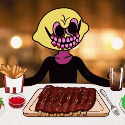 Blurred Person Top Text When GIF