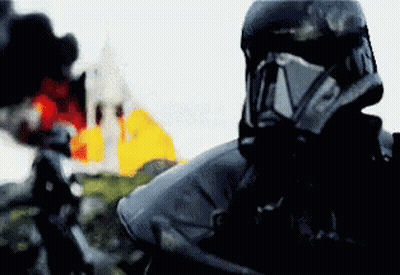 Blurred Person Wearing Helmet And Goggles GIF