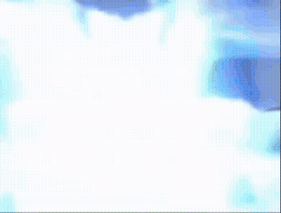 Blurred Person With Blue Light Coming From Chest GIF