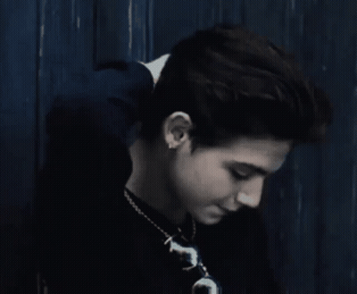 Blurred Person With Face Tattoo GIF