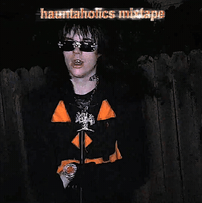 Blurred Person With Pumpkin Face Hauntholics Mixtape GIF