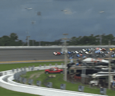 Blurred Race Cars Ford GIF