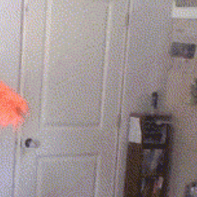 Blurred Room With Door And Window GIF