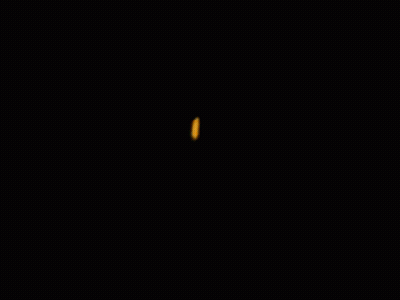 Blurred Yellow Letter A GIF