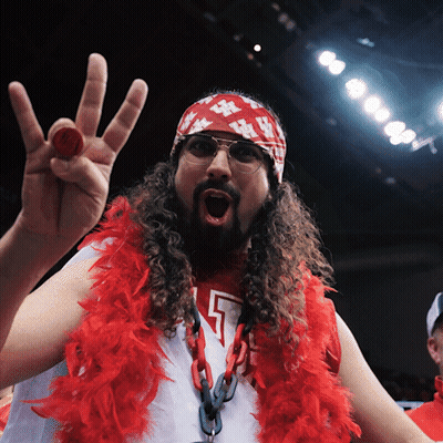 Blurry Basketball Game Jersey Number 1 GIF