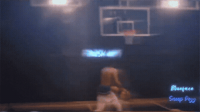 Blurry Basketball Game Snoop Dogg GIF