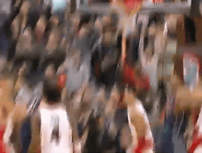 Blurry Basketball Player Number 23 GIF