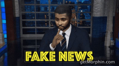 Blurry Building Alerte Aux Fake News GIF