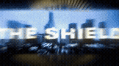 Blurry City With The Shield GIF