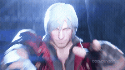 Blurry Devil May Cry Character GIF