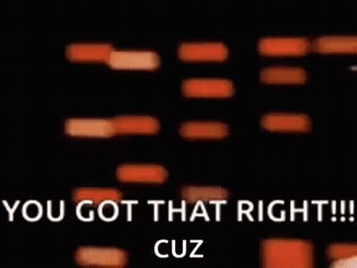 Blurry Face Saying You Got That Right GIF